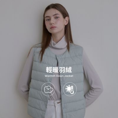 GIORDANO 女裝輕薄羽絨背心【多色任選】