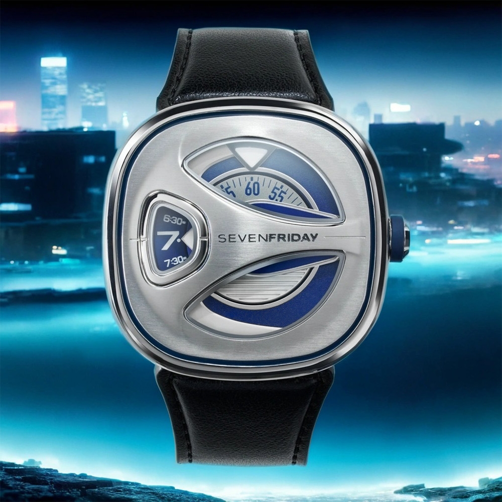SEVENFRIDAY ME1/01 ME系列 流線型機械錶 開學換新季 送禮推薦-44.5x44mm