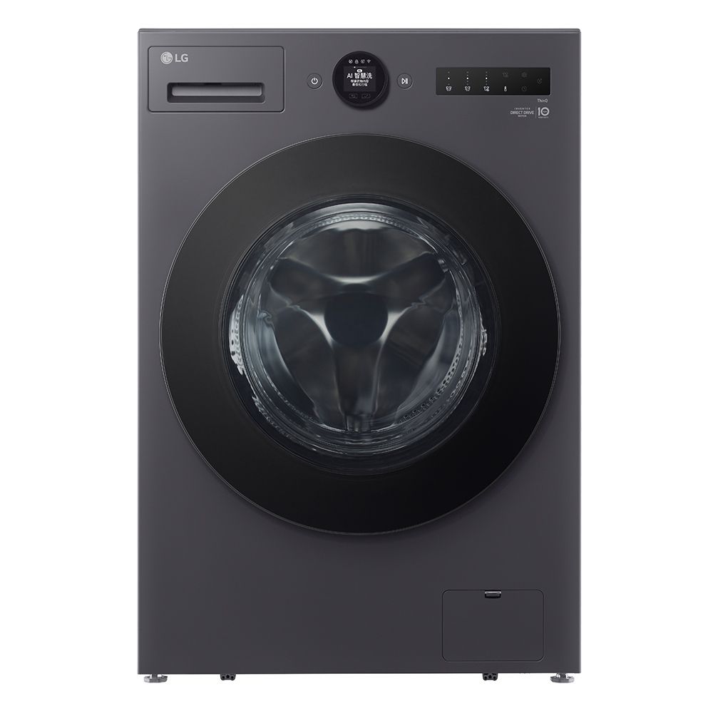 LG 樂金 18公斤 WiFi蒸洗脫烘變頻滾筒洗衣機-夜墨灰色(WD-S18NDB)(含基本安裝)