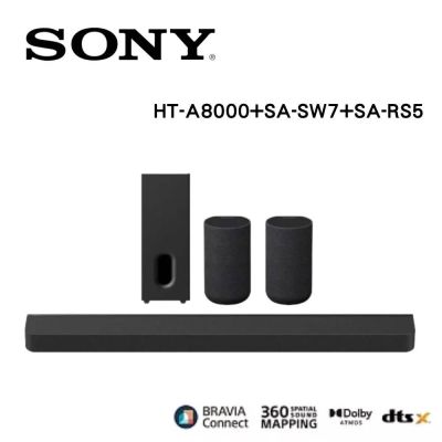 SONY索尼 BRAVIA Theatre Bar 8 家庭劇院組 HT-A8000+SA-SW7+SA-RS5 -限量贈