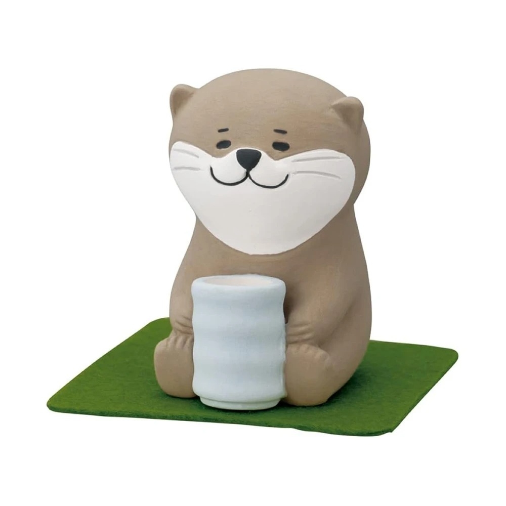 台隆手創館 日本DECOLE香氛小幫手/擴香石/聖誕禮物(花貓/柴犬/猴子/茶道水獺) | 桌巾/桌墊 | Yahoo購物中心