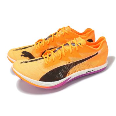 Puma 競速跑鞋 Long Distance Nitro Elite 3 男鞋 橘 白 可拆式鞋釘 氮氣中底 31198101