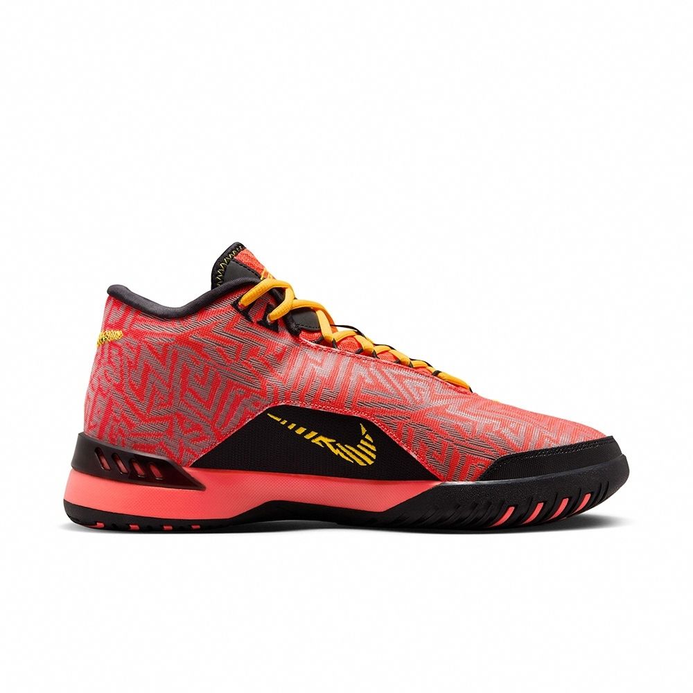 NIKE LBJ NXXT GENISUS EP 男鞋籃球鞋運動鞋實戰氣墊橘紅黑-HF0711600