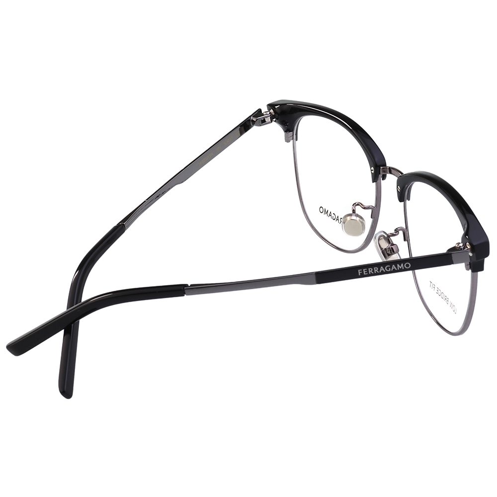 Salvatore Ferragamo 光學眼鏡(黑配槍色)SF2232LBK | 一般鏡框| Yahoo