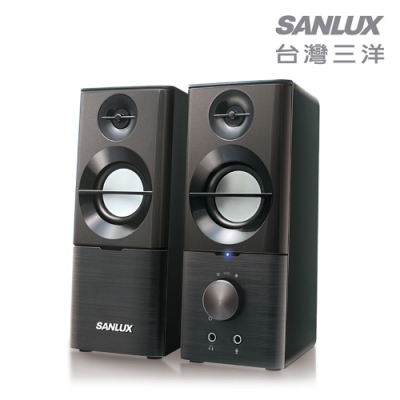 SANLUX臺灣三洋 2.0聲道USB多媒體喇叭 SYSP-190
