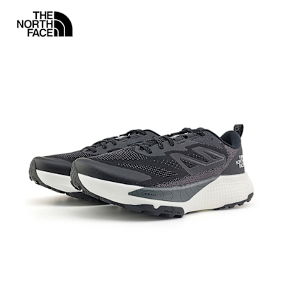 【The North Face 官方旗艦】北面男款黑色抓地野跑鞋｜83N3KT0