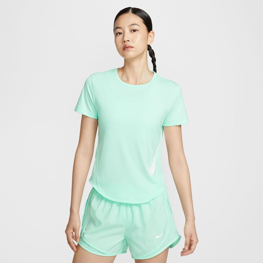 NIKE 短袖上衣 女 AS W NK TEMPO SWSH HBR DF SS 綠 HV2773-353