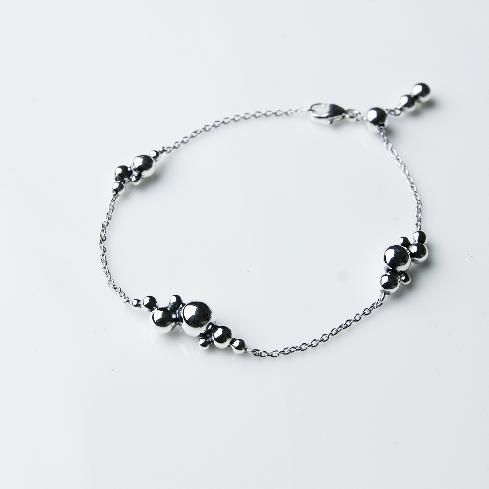 Georg Jensen 喬治傑生MOONLIGHT GRAPES 純銀葡萄手鍊| 手鍊/戒指