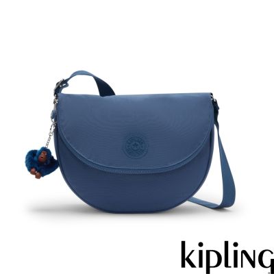 Kipling (網路獨家款)雲海藍簡約側背包-ZAYD