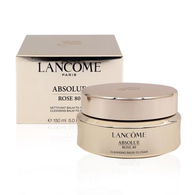 LANCOME蘭蔻 絕對完美永生玫瑰卸妝潔淨霜，專櫃級卸妝產品，適合各種膚質使用。以永生玫瑰萃取為主要成分，提供深度潔淨與保濕功效，輕柔卸除彩妝與汙垢，同時呵護臉部與眼部肌膚，讓肌膚保持水潤與健康。