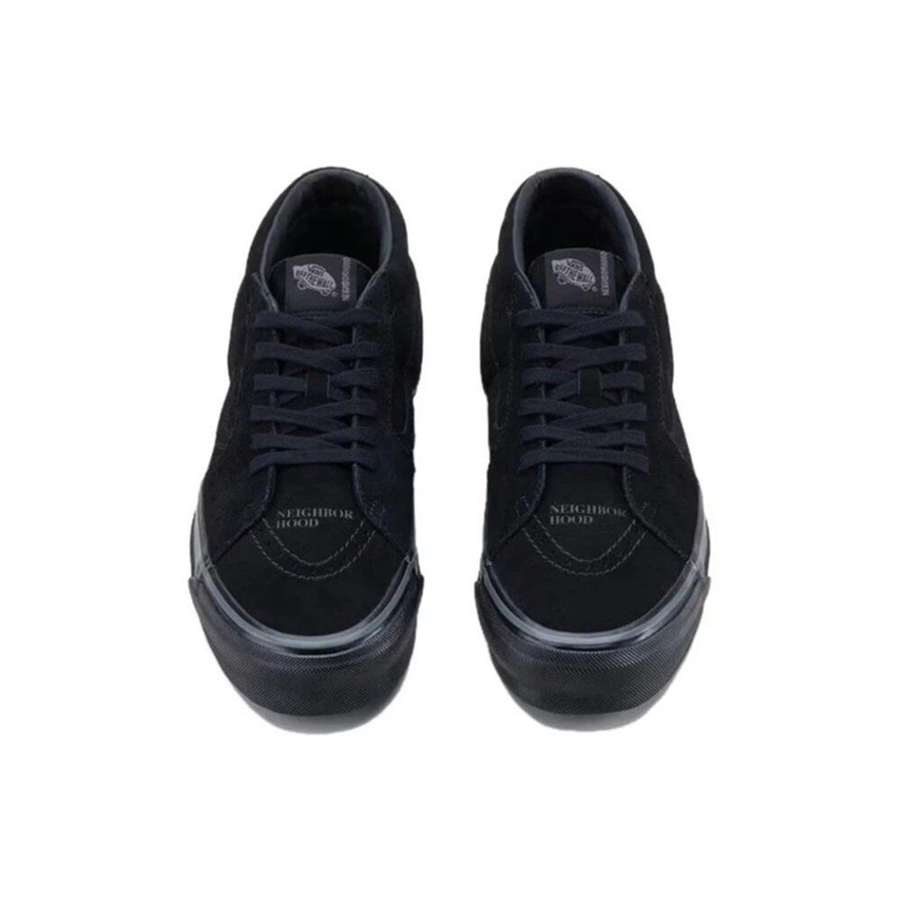Neighborhood x Vans SK8-Mid 83 DX Black 全黑中筒聯名休閒鞋男鞋