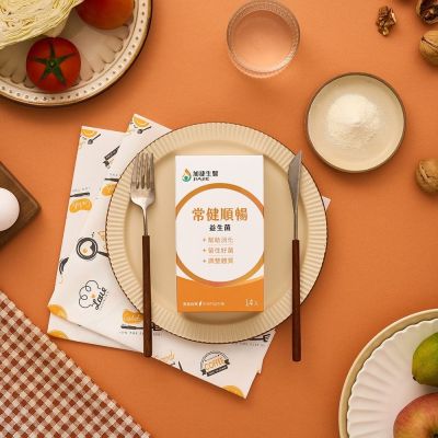 【台鋼集團 加捷生醫】常健順暢 益生菌粉包(14包)x2盒