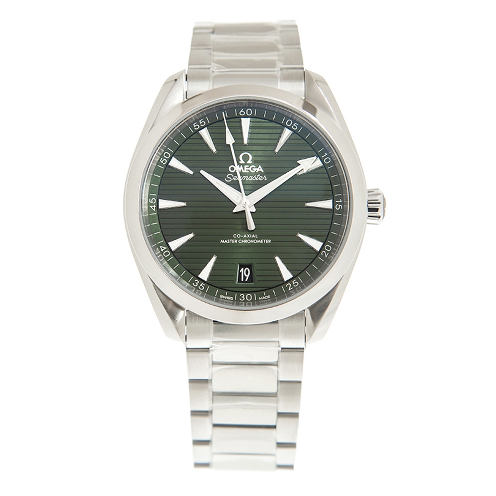 OMEGA 歐米茄 Aqua Terra 150米鍊帶萬表x(220.10.41.21.10.001)x綠面x41mm