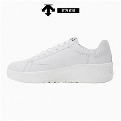 【DESCENTE】迪桑特 COURT D PLATFORM 女士 潮流休閒鞋 輕量款(白色)