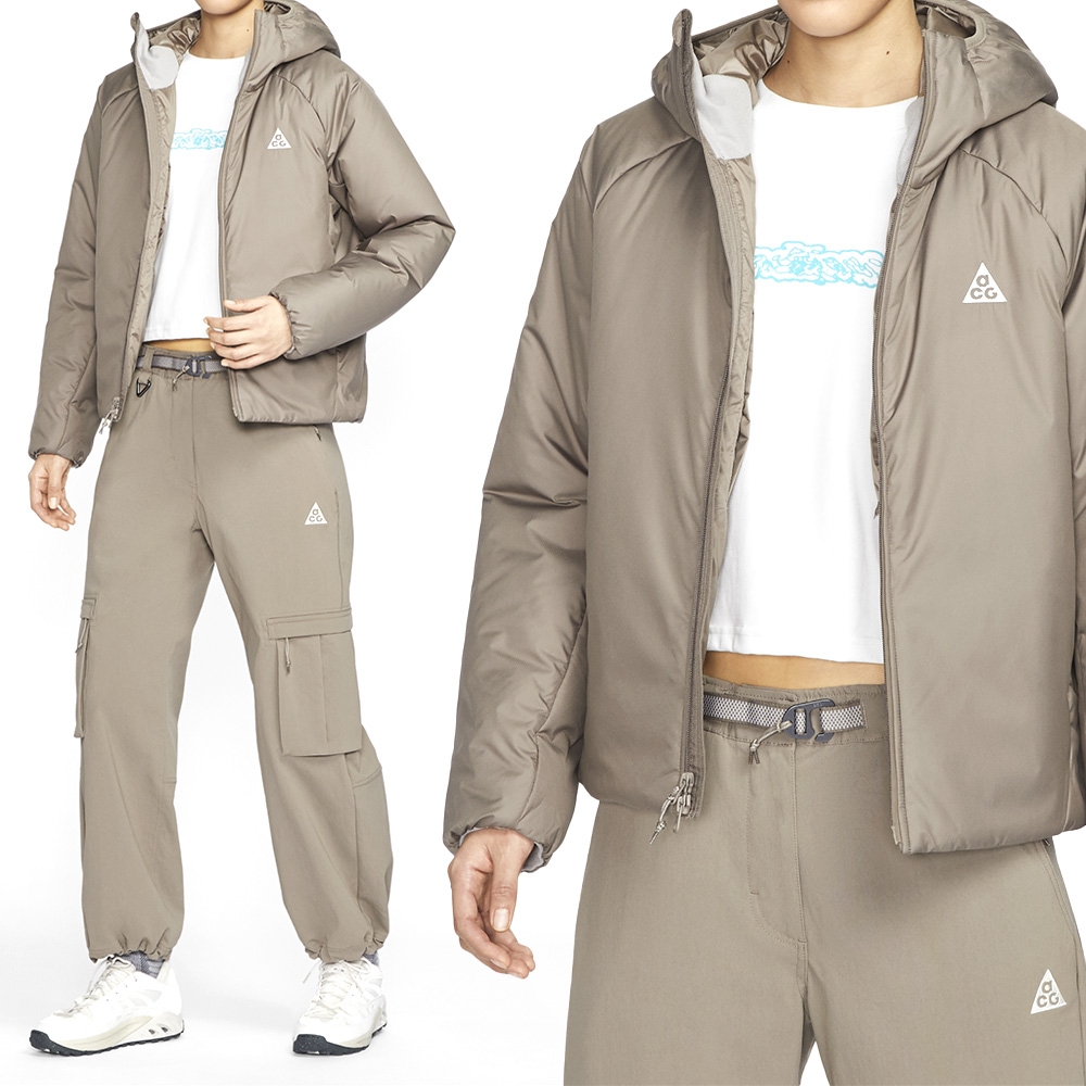 Nike Acg Tfadv Prmlft Rpe Dpe 女款棕色輕盈收納休閒外套FV7336-233