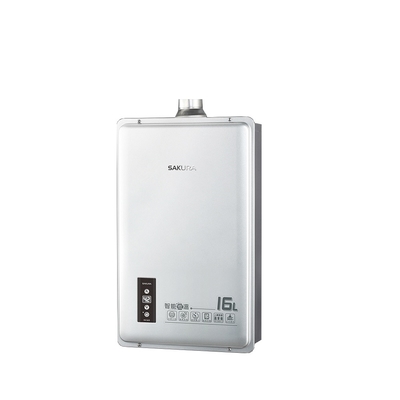 SAKURA櫻花牌 (全省安裝)櫻花16公升強制排氣(與DH1605A/DH-1605A同款)熱水器天然氣DH-1605AN