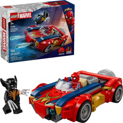 樂高LEGO 超級英雄系列 - 76336 蜘蛛人汽車大戰猛毒化金鋼狼