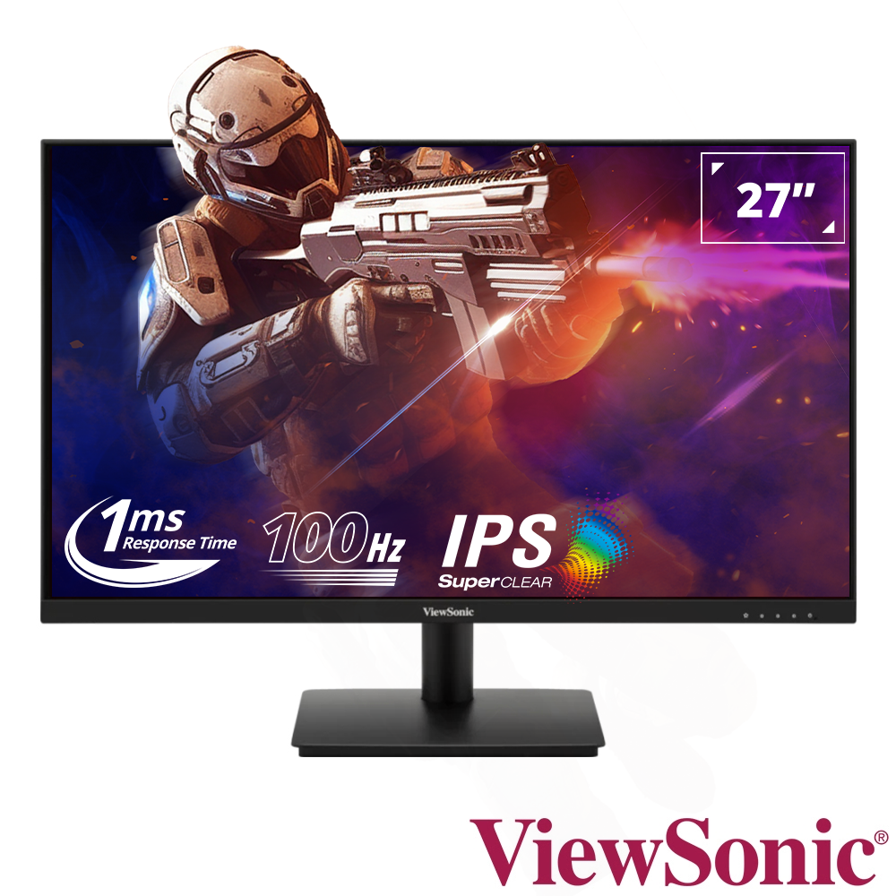 Va270 ViewSonic VA270-H 27型 IPS FHD 100Hz 護眼電競螢幕(1ms/HDMI/抗藍光/零閃屏) | 27型螢幕 ...