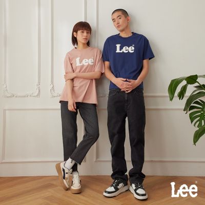 Lee 男女款 季節性版型 Lee大LOGO印花短袖圓領TEE 七色