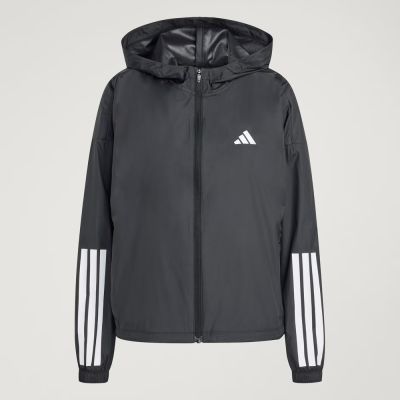 Adidas 愛迪達 Hyg Windy JX1872 女 風衣 運動外套 輕量 連帽 防撕裂 防潑水 黑