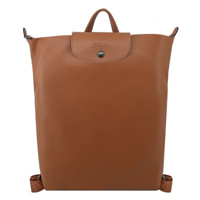 LONGCHAMP LE PLIAGE XTRA系列牛皮後背包(中/腰果)