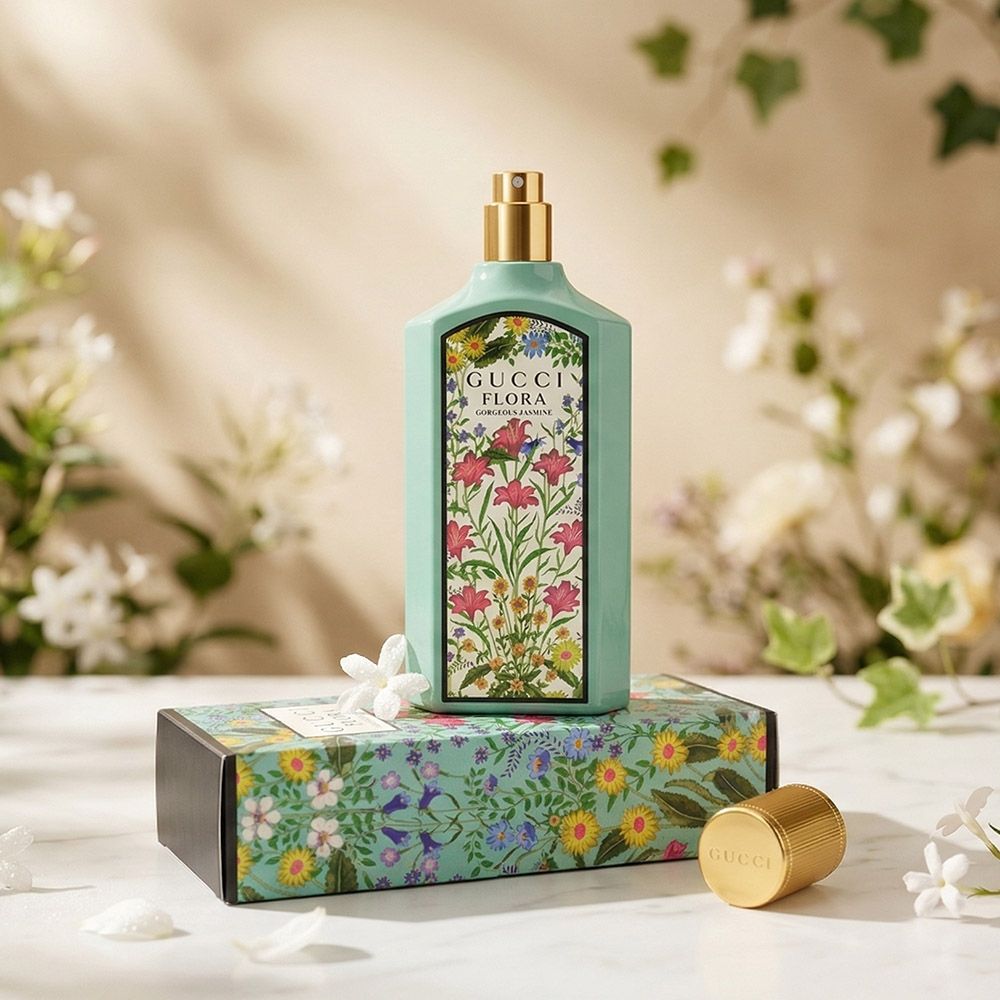 GUCCI 幻夢茉莉花女性淡香精100ml Flora Gorgeous Jasmine EDP 專櫃