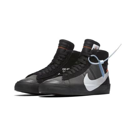 Off-White x Nike Blazer Mid Black 黑白 AA3832-001