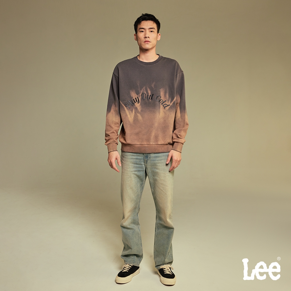 Lee 男款 753 中腰舒適直筒牛仔褲 淺藍洗水｜Modern