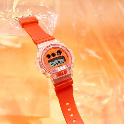 CASIO 卡西歐 G-SHOCK 扭蛋系列 彩色運動電子錶 新春開運 送禮首選 DW-6900GL-4