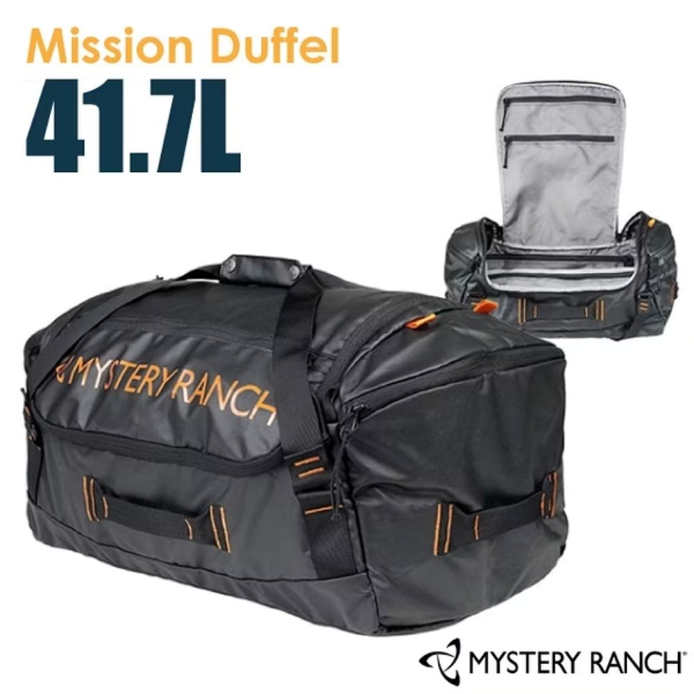 【Mystery Ranch 神秘農場】MISSION DUFFEL 40 多用途大容量旅行背包41.7L/ 113046 黑