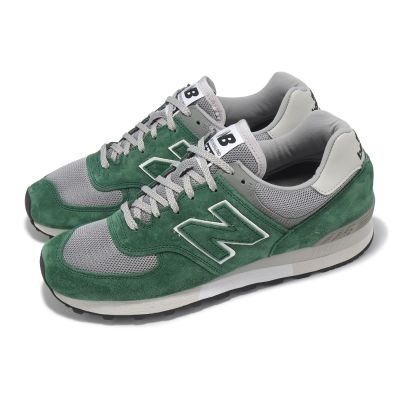 New Balance 休閒鞋 576 男鞋 綠 灰 英製 麂皮 緩震 NB 紐巴倫 OU576GGK-D