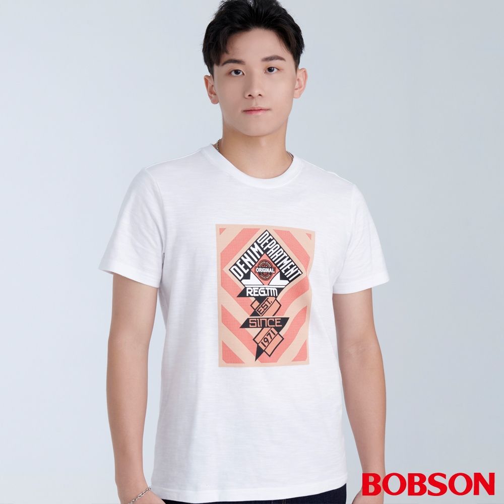 BOBSON 男款印圖上衣 (74007-80)