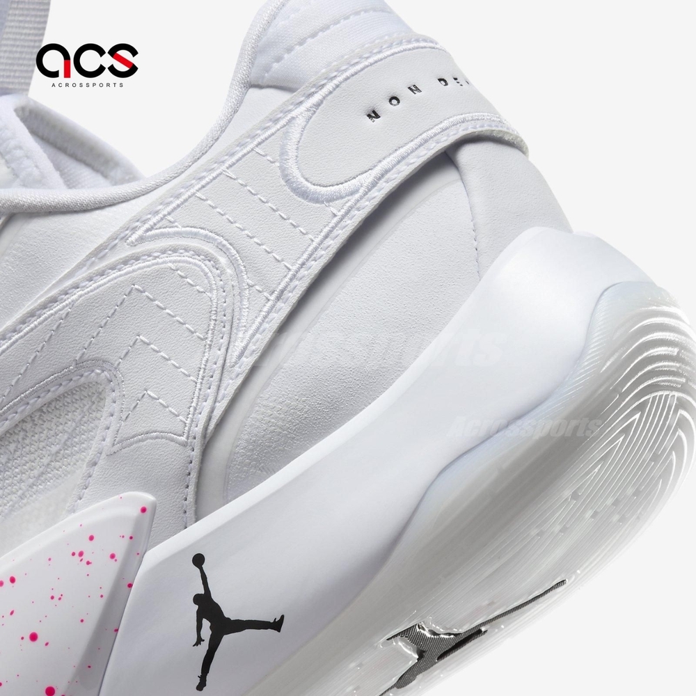 Nike 籃球鞋Jordan Luka 2 PF Hyper Pink 男鞋白粉紅潑墨D77 DX9012