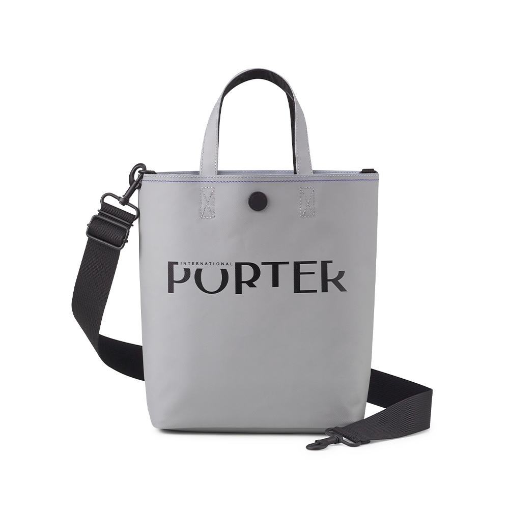 PORTER INTERNATIONAL - 復古新穎GAP手提包 - 灰