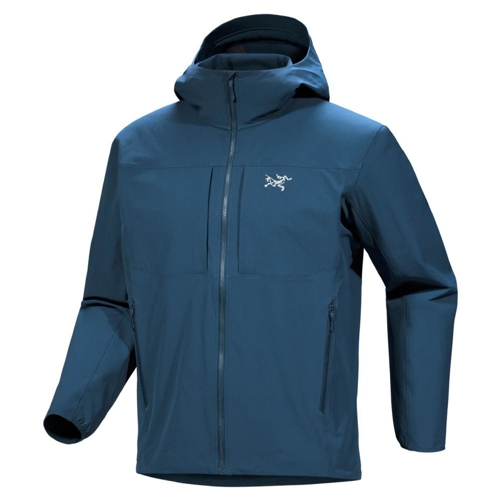 ARCTERYX 始祖鳥】男Gamma Hoody 彈性防潑防風透氣保暖軟殼連帽外套