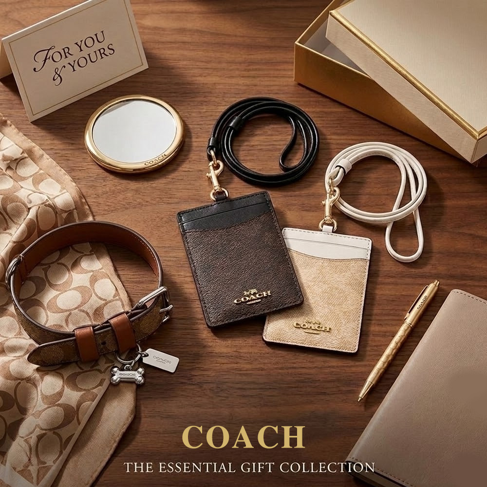 COACH 狗項圈禮盒組/識別證件夾(多款均一價)