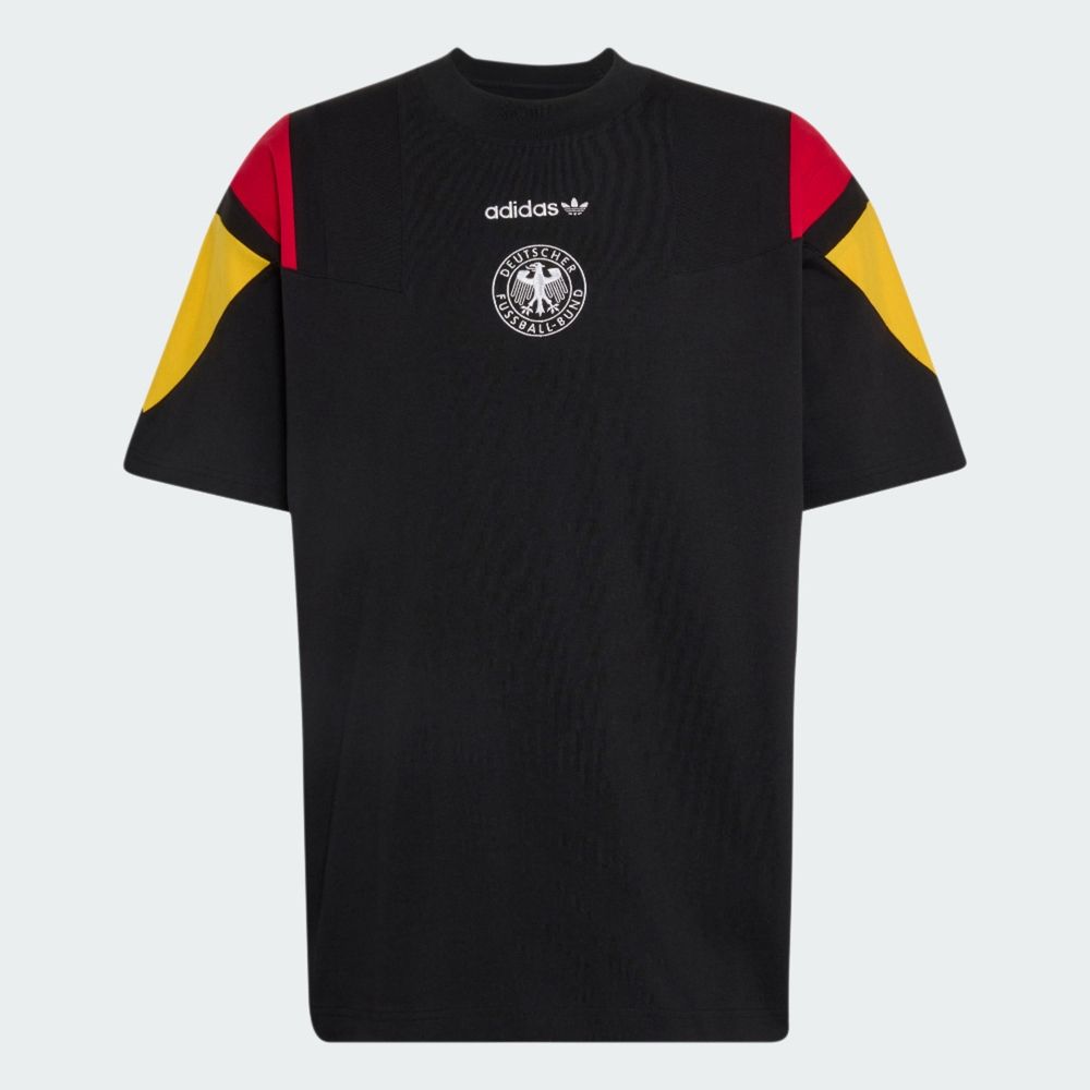 Adidas 愛迪達 Dfb Eqt Tee KY7083 男 T恤 運動上衣 休閒短袖 黑 德國 純棉