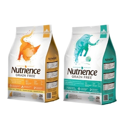 Nutrience紐崔斯 無穀養生貓糧 成貓/室內貓配方 2.5kg(5.5lbs)