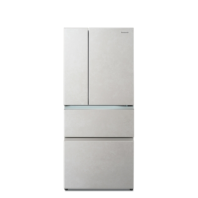 Panasonic國際牌 610公升岩板玻璃四門變頻冰箱雲岩白NR-D615XGS-W