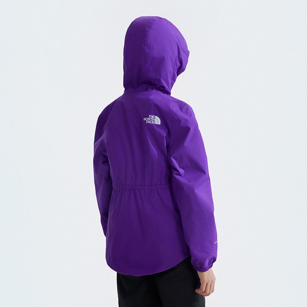 The North Face 官方旗艦】北面兒童紫色DRYVENT防水衝鋒衣｜8A49NL4