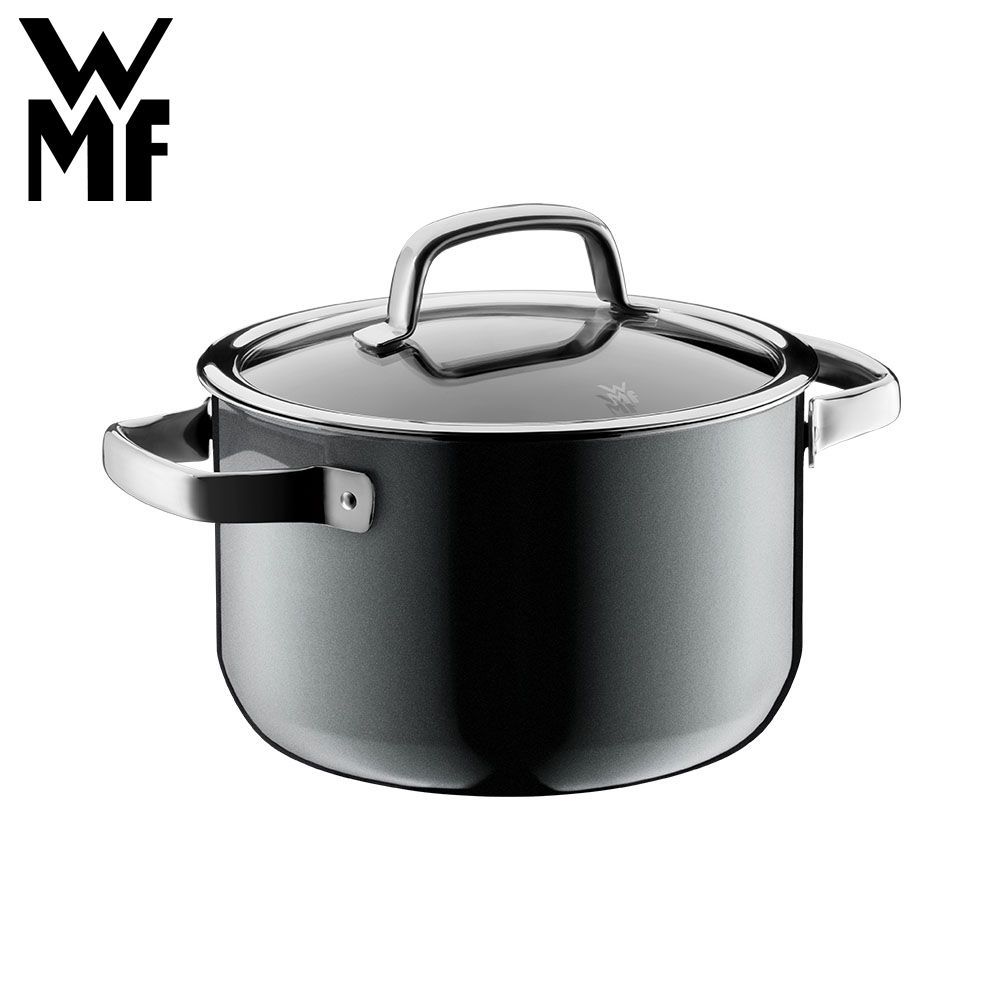 WMF FUSIONTEC MINERAL 高身湯鍋 20CM 3.7L (鉑金色)▼贈竹韌砧板