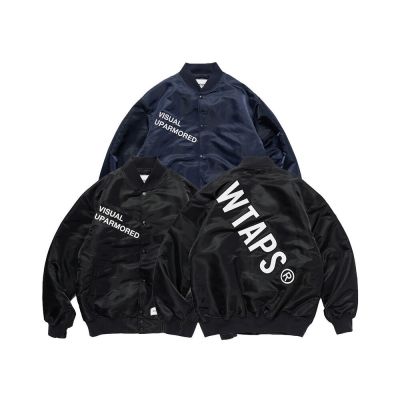 Wtaps Team / Jacket / Nylon Twill 外套黑/海軍藍261TQDT-JKM01