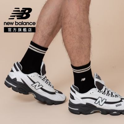 【New Balance】條紋短襪_中性_黑色_AC8060HBK