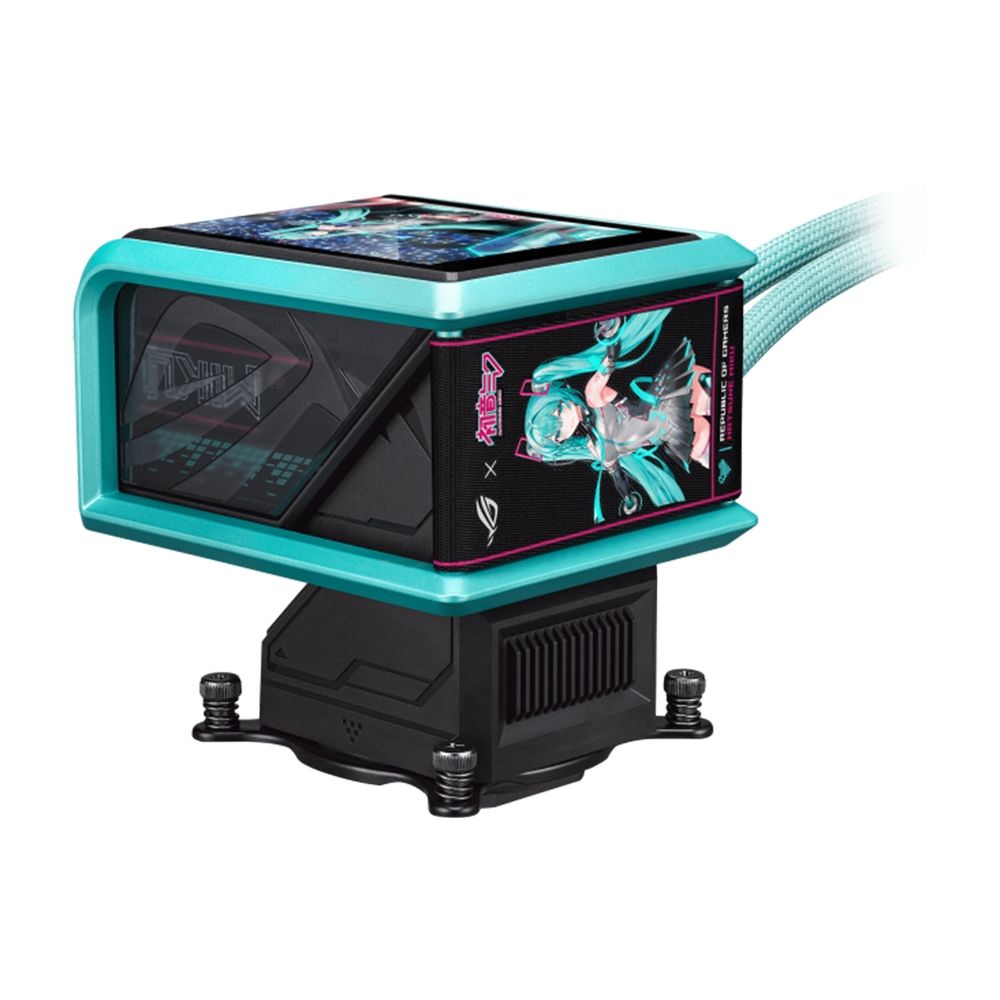 ASUS華碩ROG RYUO IV 360 ARGB Hatsune Miku Edition水冷散熱器| 水冷