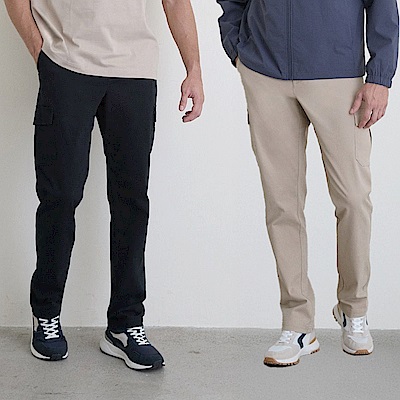 GIORDANO 男裝卡其長褲 【多色任選】