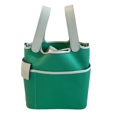 展示品 HERMES Picotin Lock 18CM 漫畫綠