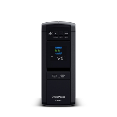 CyberPower 1000VA 在線互動式PFC正弦波不斷電系統 CP1000PFCLCDa