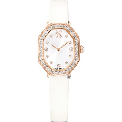 SWAROVSKI 施華洛世奇 Dextera Octagon 永恆優雅璀璨腕錶 女錶-32x23mm 5730208