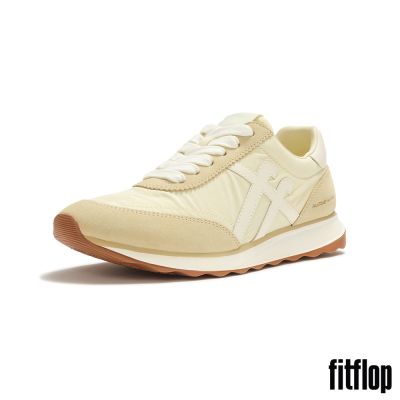 【FitFlop】FITFLOP X PANTONE RETRO-Q FF  麂皮運動風休閒鞋-女(蕪菁甘藍色)