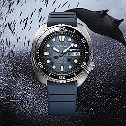 SEIKO 精工PROSPEX 魔鬼魚海龜王200米潛水機械錶(4R36-06Z0H)SRPF77K1